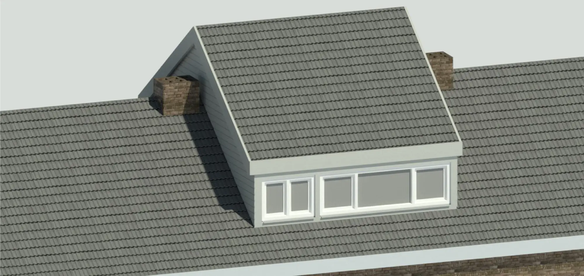 Dubbelzijdige Dakkapel